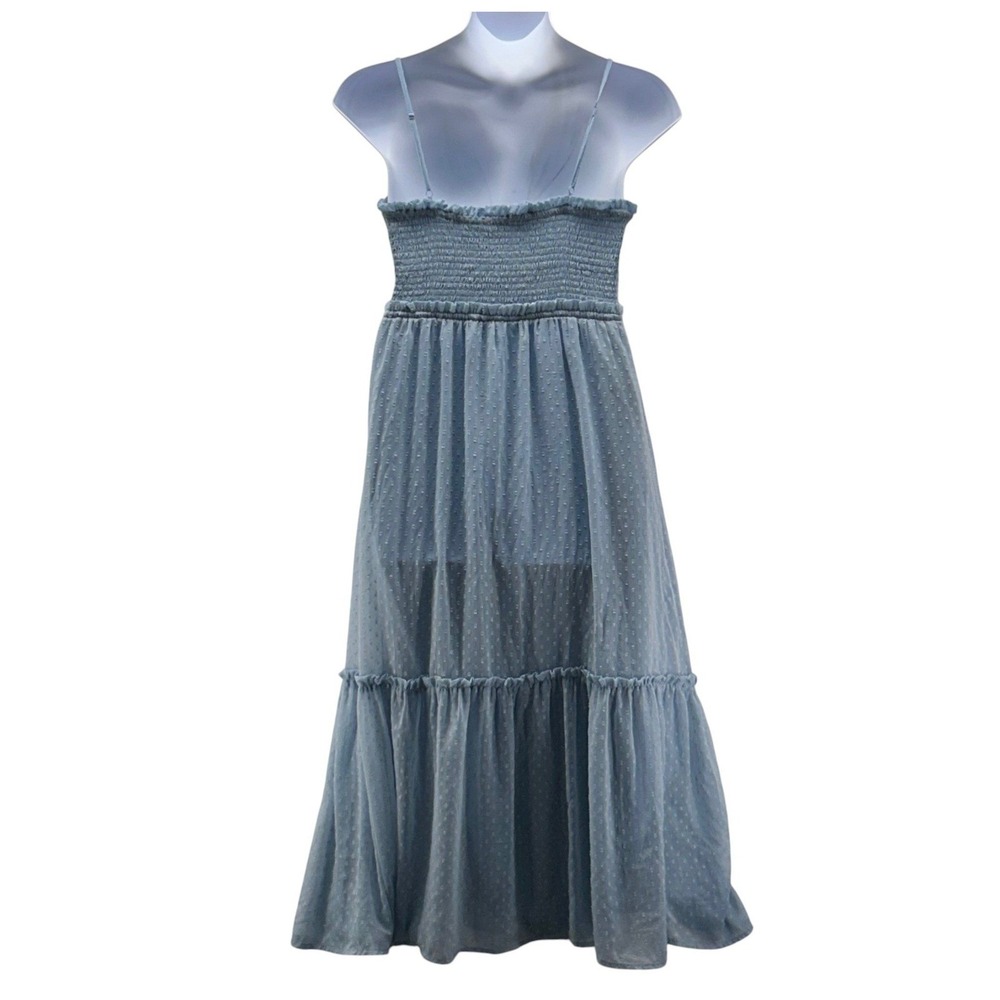 Patrons Of Peace Maxi Dress Blue Large - Picture 2 of 14